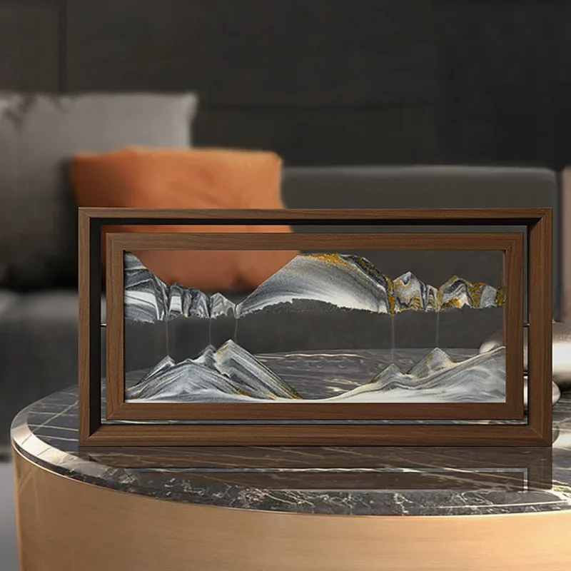 3D Rotatable Sandscape Moving  - Engraved Wood Frame recensione e prezzo