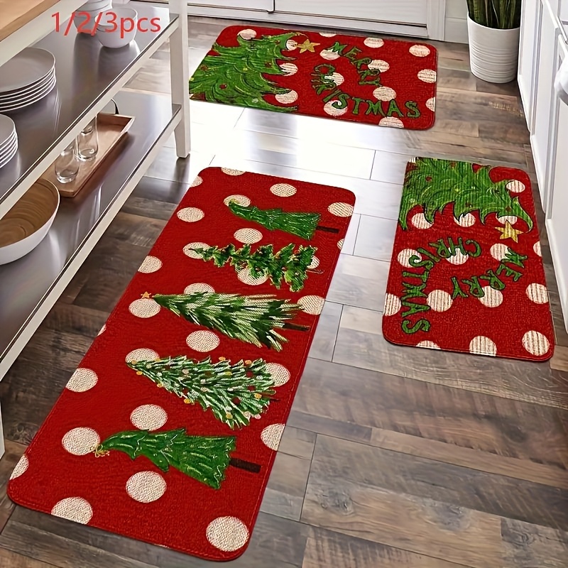 Set di Tappeti Natalizi VIKAMA - Family Tree Print recensione e prezzo
