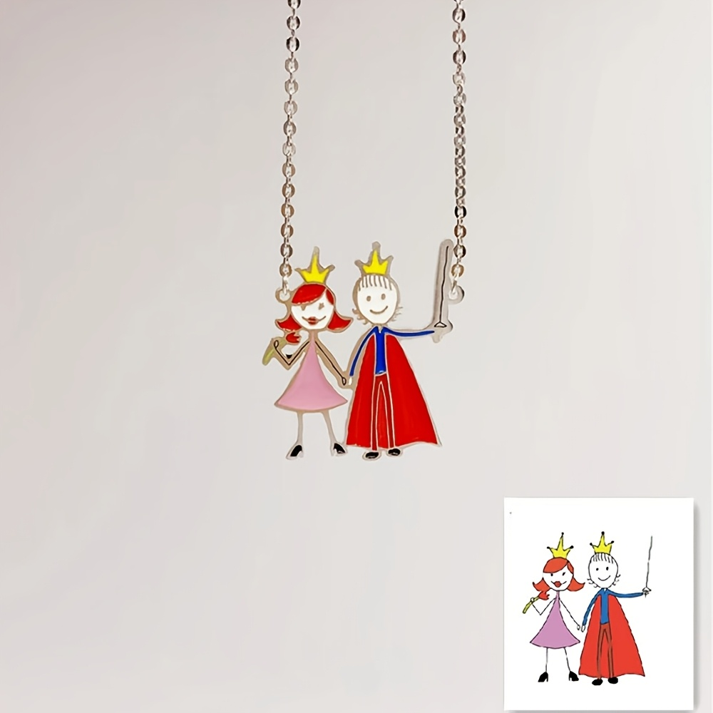 Collana con Ciondolo Smaltato  - Name Necklace Custom recensione e prezzo